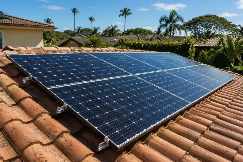 Installation de panneaux solaires à l'Abergement-Clémenciat